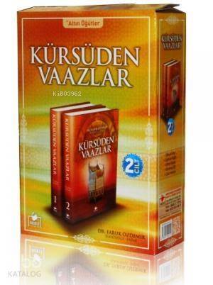 Kürsüden Vaazlar (2 Cilt Takım) - 1