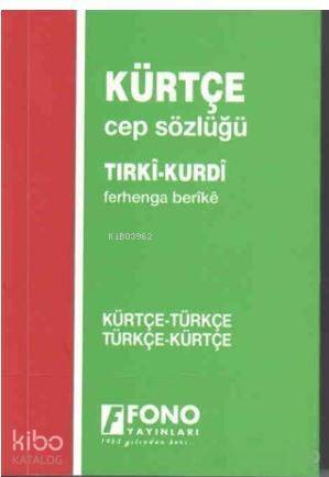 Kürtçe - Türkçe - Türkçe - Kürtçe Cep Sözlük - 1