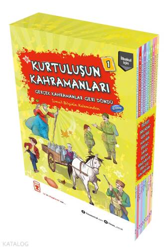 Kurtuluşun Kahramanları 1 (10 Kitap, Set) - 1