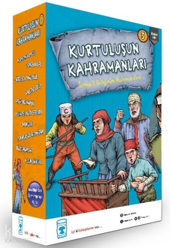 Kurtuluşun Kahramanları 3 Seti (10 Kitap Takım) - 1