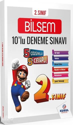 Kurul Yayıncılık 2. Sınıf Bilsem 10 lu Deneme Sınavı - 1