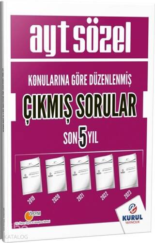 Kurul Yayıncılık AYT Sözel Konularına Göre Düzenlenmiş Son 5 Yıl Çıkmış Sorular - 1