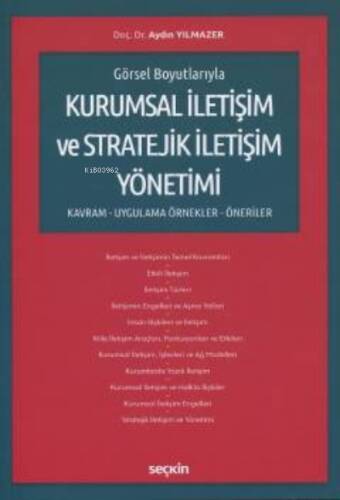 Kurumsal İletişim ve Stratejik İletişim Yönetimi - 1