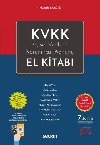 KVKK – Kişisel Verilerin Korunması Kanunu El Kitabı - 1