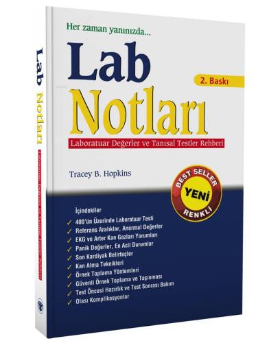 Lab Notları, Laboratuar Değerler ve Tanısal Testler Rehberi - 1