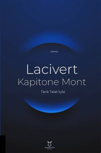 Lacivert Kapitone Mont - 1