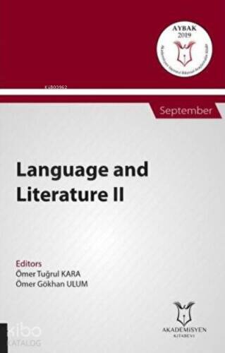 Language and Literature II (AYBAK 2019 Eylül) - 1