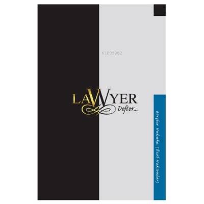 Lawyer Defter - Borçlar Hukuku (Ö. H.) Notlu Öğrenci Defteri - 1