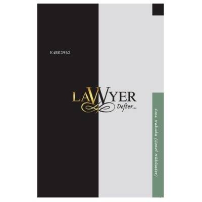 Lawyer Defter - Ceza Hukuku (G.H.) Notlu Öğrenci Defteri - 1