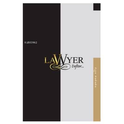 Lawyer Defter - Eşya Hukuku Notlu Öğrenci Defteri - 1