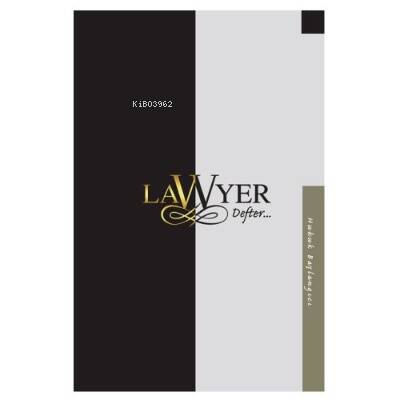 Lawyer Defter - Hukuk Başlangıcı Notlu Öğrenci Defteri - 1