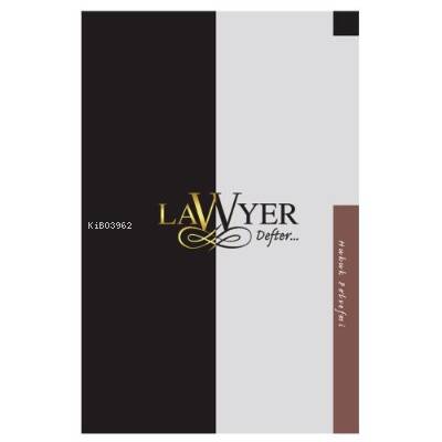 Lawyer Defter - Hukuk Felsefesi Notlu Öğrenci Defteri - 1