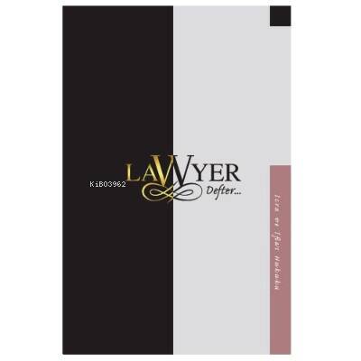 Lawyer Defter - İcra ve İflas Hukuku Notlu Öğrenci Defteri - 1