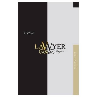 Lawyer Defter - İdare Hukuku Notlu Öğrenci Defteri - 1