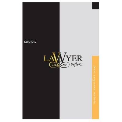 Lawyer Defter - İdari Yargılama Hukuku Notlu Öğrenci Defteri - 1