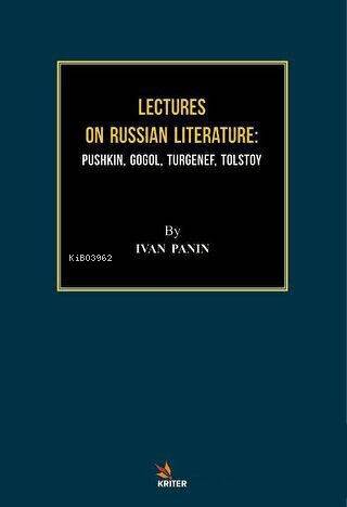 Lectures on Russian Literature;Pushkin Gogol Turgenef Tolstoy - 1