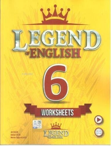 Legend English 6. Sınıf Worksheets Çalışma Kitabı - 1