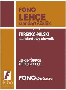 Lehçe Standart Sözlük; Lehçe-Türkçe / Türkçe-Lehçe - 1