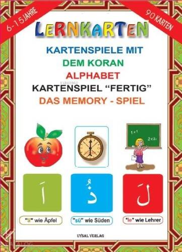 LERNKARTEN - Kartenspiele mit dem Koran Alphabet - 1