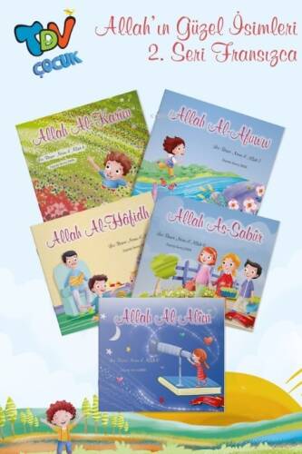 Les Beaux Noms d'Allah ;(Allah’ın Güzel İsimleri 2 Set 5 Kitap) - 1