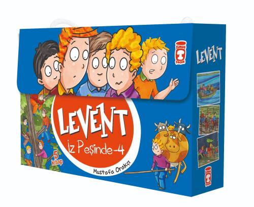 Levent İz Peşinde 4 Seti (5 Kitap); İz Peşinde 4 - 1