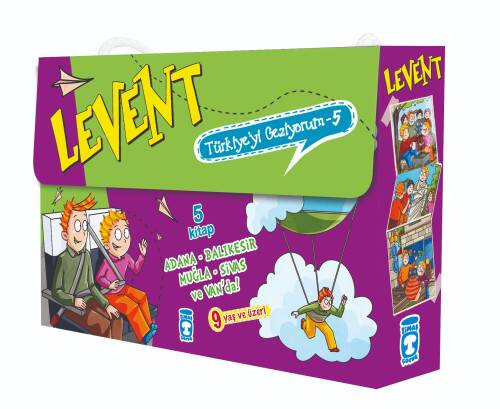 Levent Türkiye'yi Geziyorum - 5 Set; (5 Kitap) - 1