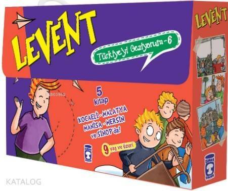 Levent Türkiyeyi Geziyorum 6 Set (5 Kitap) - 1