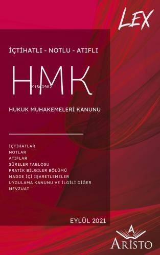 LEX Hukuk Muhakemeleri Kanunu (HMK) - 1