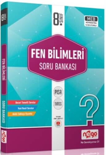 LGS 8.Sınıf Fen Bilimleri Soru Bankası Nego Yayınları - 1