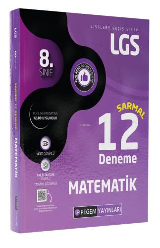 LGS 8.Sınıf Matematik Sarmal 12 Deneme - 1