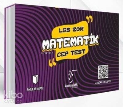 Lgs Cep Test Matematik Zor - 1