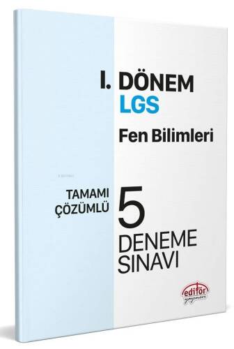 LGS I. Dönem Fen Bilimleri Çözümlü 5 Deneme Sınavı - 1