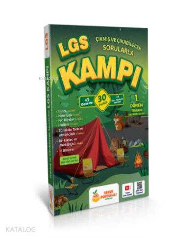 LGS Kampı 1. Dönem Tekrarı 30 Fasikül Şeker Portakalı Yayınları - 1