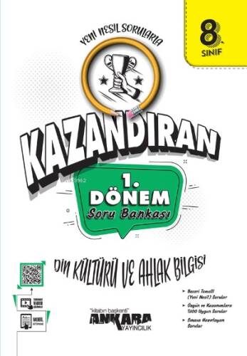 LGS Kazandıran 8.Sınıf 1.Dönem Din Kültürü ve Ahlak Bilgisi Soru Bankası - 1