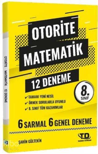 LGS Matematik 8. Sınıf 12 Deneme Otorite - 1