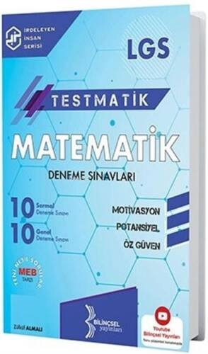 LGS Testmatik Matematik Deneme Sınavları Bilinçsel Yayınları - 1