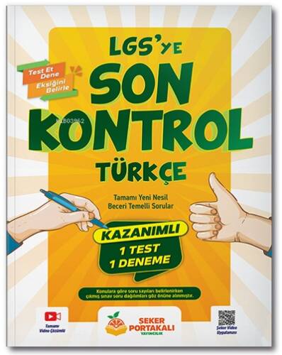 LGS'ye Son Kontrol Türkçe Şeker Portakalı - 1