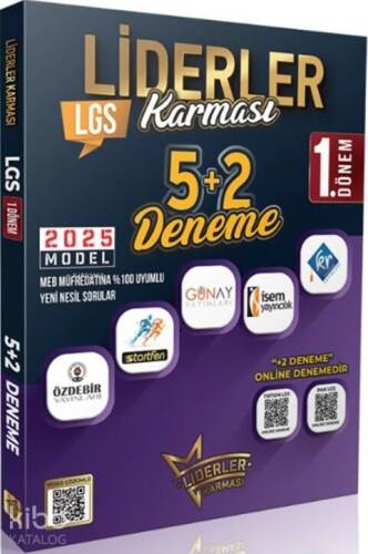 Liderler Karması 2025 Model 8. Sınıf LGS Tüm Dersler 5+2 Deneme - 1