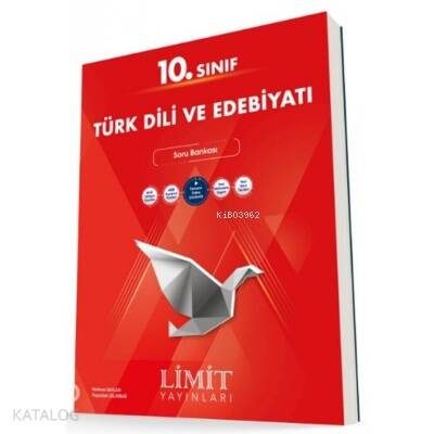 Limit 10.Sınıf Türk Dili ve Edebiyatı Soru Kitabı - 1