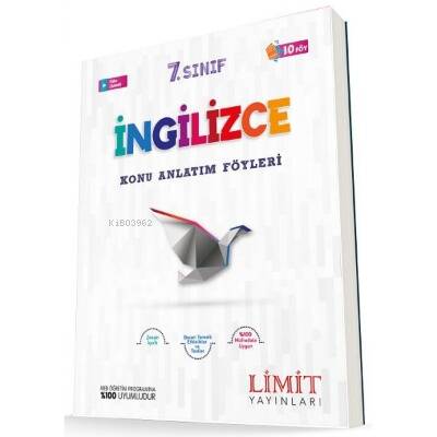 Limit 7.Sınıf İngilizce Konu Bitirme Föyü - 1