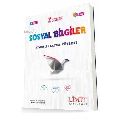 Limit 7.Sınıf Sosyal Bilgiler Konu Bitirme Föyü - 1