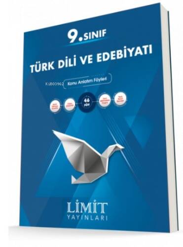 Limit 9.Sınıf Türk Dili ve Edebiyatı Konu Bitirme Kitabı - 1