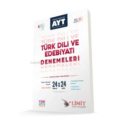 Limit Ayt 24' Lü Türk Dili Ve Edebiyatı Denemeleri - 1