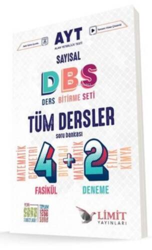 Limit Ayt Tüm Dersler 4+2 Soru Bankası (Sayısal) - 1