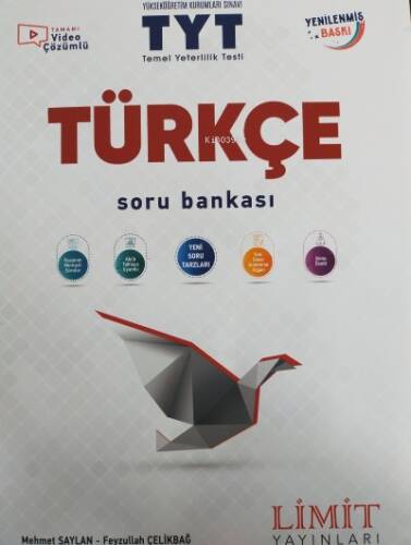 Limit Kurumsal Tyt Türkçe Soru Bankası - 1