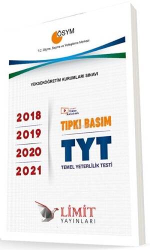 Limit ÖSYM Tıpkı Basım TYT ( 2018-2019-2020-2021 ) Deneme Sınavları - 1