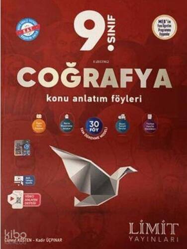 Limit Yayınları 9. Sınıf Coğrafya Konu Anlatım Föyleri - 1