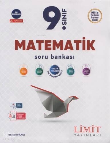 Limit Yayınları 9. Sınıf Matematik Soru Bankası - 1