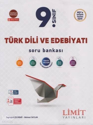 Limit Yayınları 9. Sınıf Türk Dili ve Edebiyatı Soru Bankası - 1