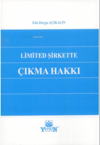 Limited Şirkette Çıkma Hakkı - 1